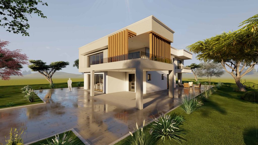 Shtepia 2 katshe me Bodrum NOVA HOUSE - Perspektiva